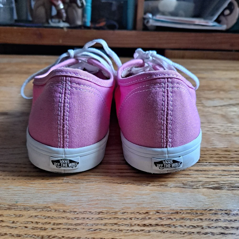 Pink Authentic Vans - Picture 5 of 8
